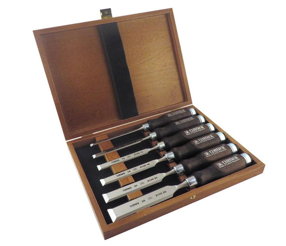 Narex Wood Line Profi Set of Bevel Edge Chisels - Set in Presentation Box (6,10,12,16,20,26mm) 853053