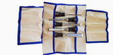 Narex Wood Line Profi: 5 Piece Chisel Set in Canvas Tool Roll